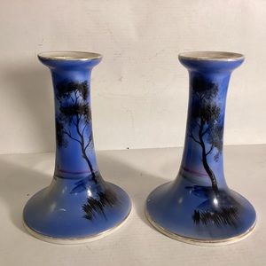 Vintage Noritake candle sticks